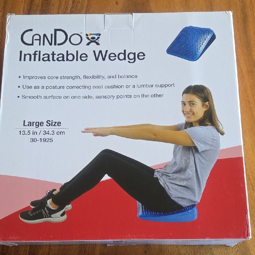 Inflatable Wedge Cushion - Blue
